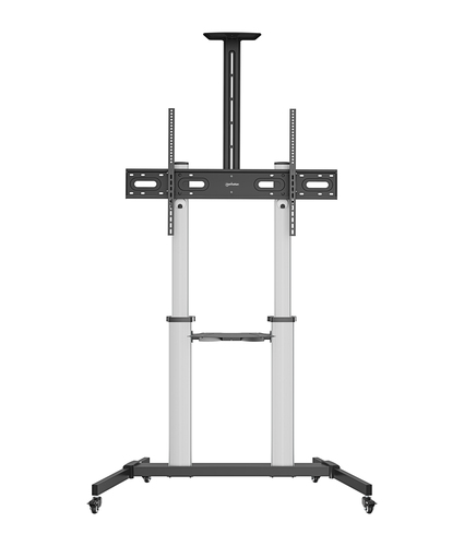 Miniatura 4 de Soporte Manhattan 462563 Hasta 100", VESA max. 1000 x 600 mm, 80 kg, Negro, Plata