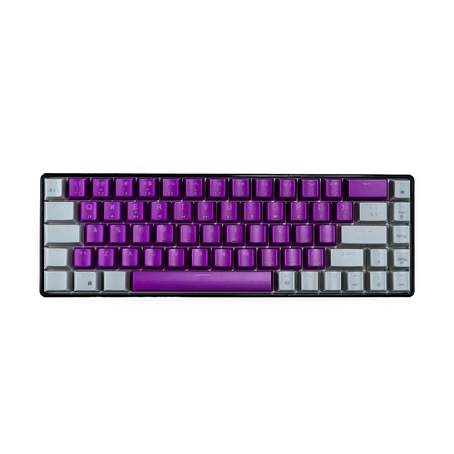 Teclado Naceb Technology NA-0963 Alámbrico, USB, Interruptor mecánico, LED RGB, Negro, Gris, Púrpura