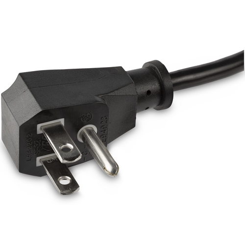 Miniatura 4 de Cables de poder StarTech.com Macho, Hembra 125 V, 0.5 m, Negro