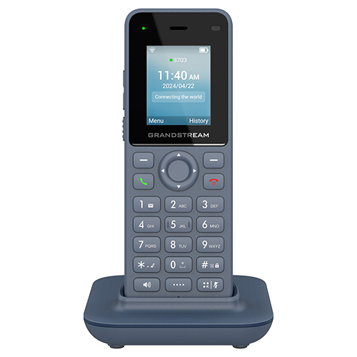 Teléfono Ip Grandstream Networks WP816 Terminal inalámbrico, 2 líneas, Azul