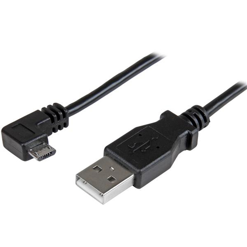 Cable USB StarTech.com USB A a Micro-USB B, 480 Mbit/s, Negro