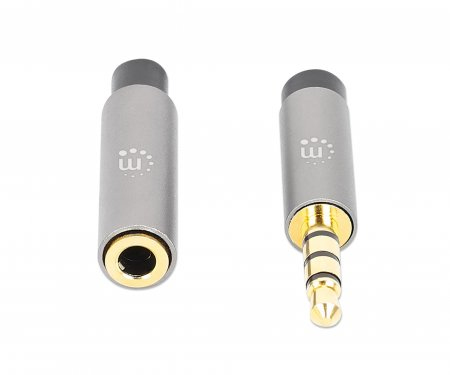 Miniatura 3 de Cable de audio Manhattan Extensión de Cable Auxiliar de Audio Estéreo 3,5mm a 3,5mm, 5 m, Negro