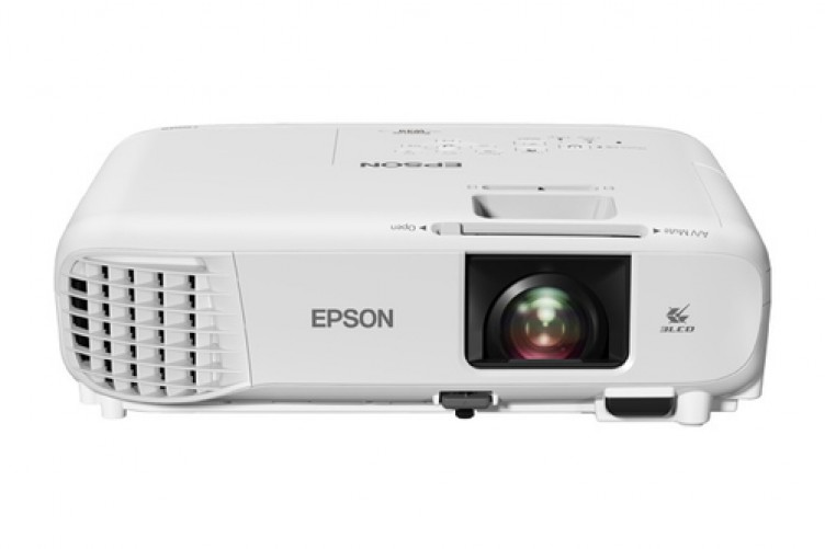 Proyector Epson PowerLite W49 3LCD, 3800 lúmenes ANSI, WXGA (1280x800), bocinas, Blanco