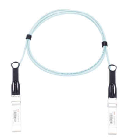 Jumper de fibra con  MINI-GBIC SFP+ 10GB 1m