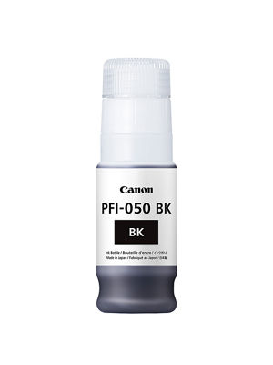 Cartucho de tinta Canon PFI-050 BK Original, Negro