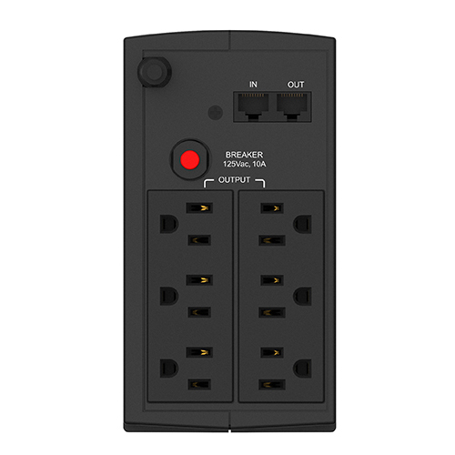 Miniatura 2 de No Break Smartbitt SBNB800 800VA, 400W, 6 contactos, 110 V, 50/60 Hz, 4 ms, LED, 40 dB, Negro