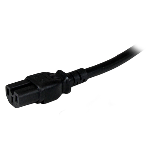 Miniatura 5 de Cables de poder StarTech.com Macho, Macho 125 V, 1.2 m, Negro