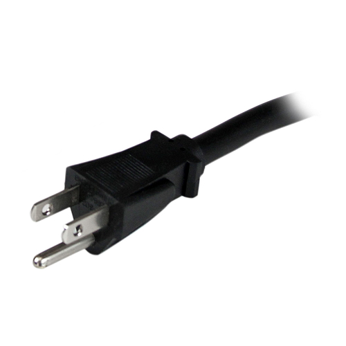 Miniatura 3 de Cables de poder StarTech.com Macho, Macho 125 V, 1.2 m, Negro