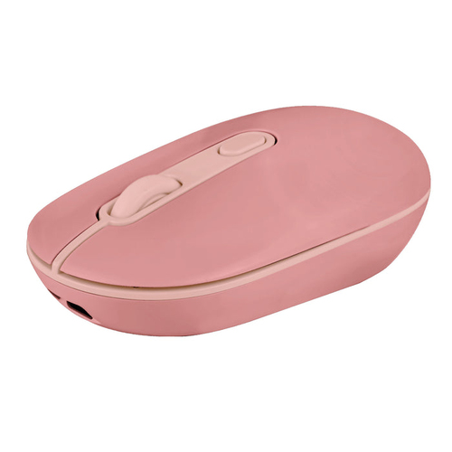 Miniatura 2 de Mouse Perfect Choice PC-045267 Óptico, 4 Botones, 1600 DPI, RF inalámbrico + bluetooth, 10 m, Rosa