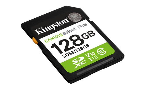 Miniatura 4 de Memoria Kingston Technology Canvas Select Plus Gen3 128 GB, Velocidad 150 MB/s, Clase 10
