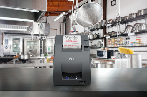 Miniatura 2 de Impresora de recibo Epson TM-U220IIB Matriz de punto, Impresora de TPV, Alambrico, USB, Gris