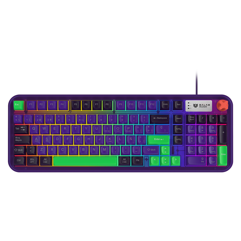 TECLADO GAMER ALAMBRICO WARSTRI