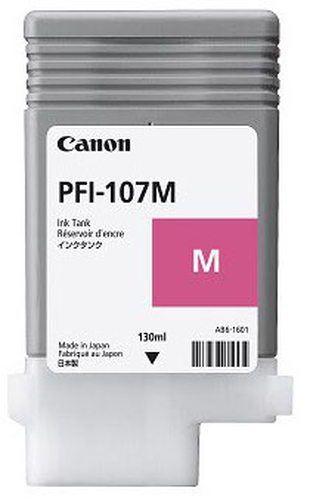 Cartucho de tinta Canon PFI-107M Original, Magenta