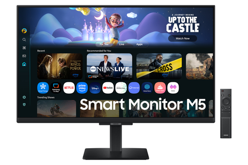 Monitor Samsung LS27FM500 LCD IPS 27", 1920x1080 Full HD, 60Hz, HDMI, Bocinas Integradas, Negro