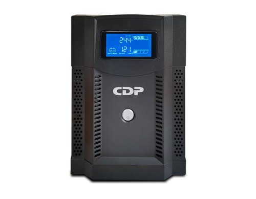 Miniatura 4 de No Break CDP UPRS2008 2 kVA / 1400 W, Entrada 145 V, 8 salidas AC, Negro