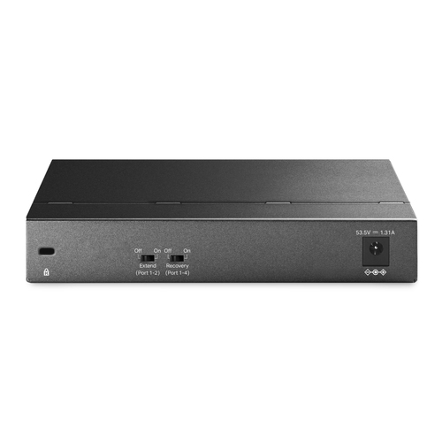 Miniatura 2 de Switch TP-Link TL-SG1006PP No administrado, RJ-45 6, Gigabit Ethernet (10/100/1000), 4 POE, Gris