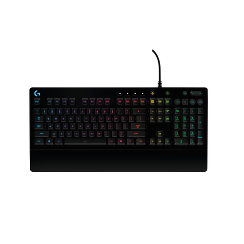 Teclado Logitech G 920-008084 Inglés, Alámbrico, USB, LED RGB, Negro