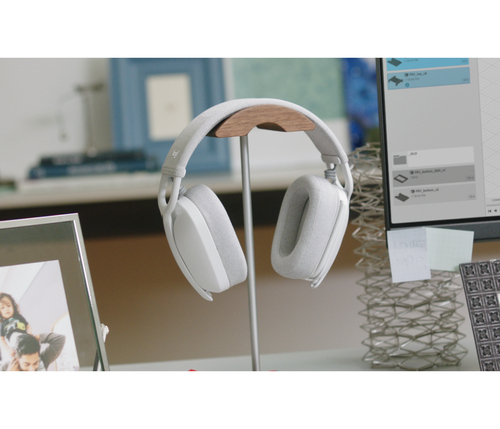 Miniatura 2 de Audifonos Logitech Zone Vibe 100 Inalambrico, Microfono Boom, Bluetooth, Blanco
