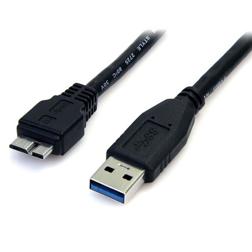 Cable USB StarTech.com USB A a Micro-USB B, 5000 Mbit/s, Negro