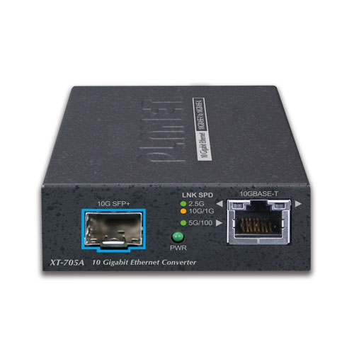 Miniatura 3 de Conversor de medios PLANET XT-705A 2.5 Gigabit Ethernet, 5 Gigabit Ethernet, 10 Gigabit Ethernet, Ethernet rápido, Gigabit Ethernet, 10000 Mbit/s, SFP+, 60000 m