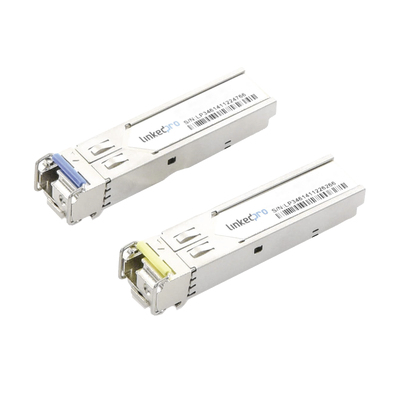 Conversor de medios LinkedPRO LP-IND-SFP-BD-10G-20 SFP+, 10000 Mbit/s, 20000 m