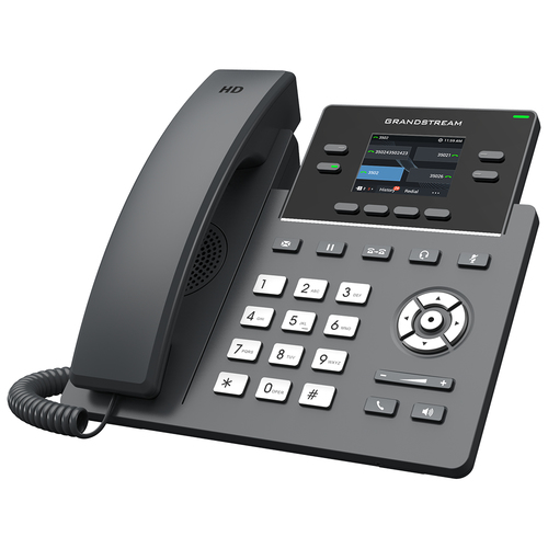 Miniatura 3 de Teléfono Ip Grandstream Networks GRP2612G Terminal con conexión por cable, PoE, 4 líneas, Negro