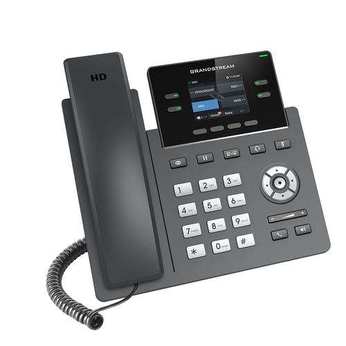 Miniatura 2 de Teléfono Ip Grandstream Networks GRP2612G Terminal con conexión por cable, PoE, 4 líneas, Negro