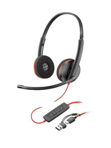 Miniatura 3 de Audífonos HP Poly Diadema, Alámbrico, USB, Negro