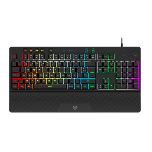 Miniatura 4 de Kit Teclado y Mouse Balam Rush BR-936903 USB, Interruptor de membrana, Retroiluminado, Alámbrico, 12800 DPI, Negro