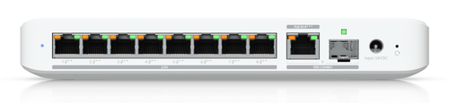 Miniatura 5 de Switch Ubiquiti UniFi Flex 2.5G PoE Gestionado, L2, RJ-45 8, 2.5G Ethernet (100/1000/2500), (PoE +) 8, Montaje en escritorio/pared, Blanco