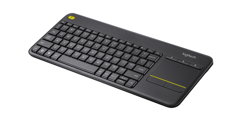 Miniatura 3 de Teclado Logitech K400 Plus Español, Inalámbrico, RF inalámbrico, Interruptor de membrana, Negro