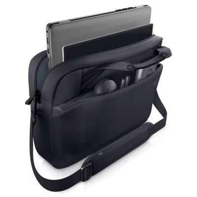 Maletin DELL CC5624S Bolsa delantera, Hasta 15.6", Tela, Plástico, Poliéster, Negro, Resistente a la suciedad, Resistente al agua