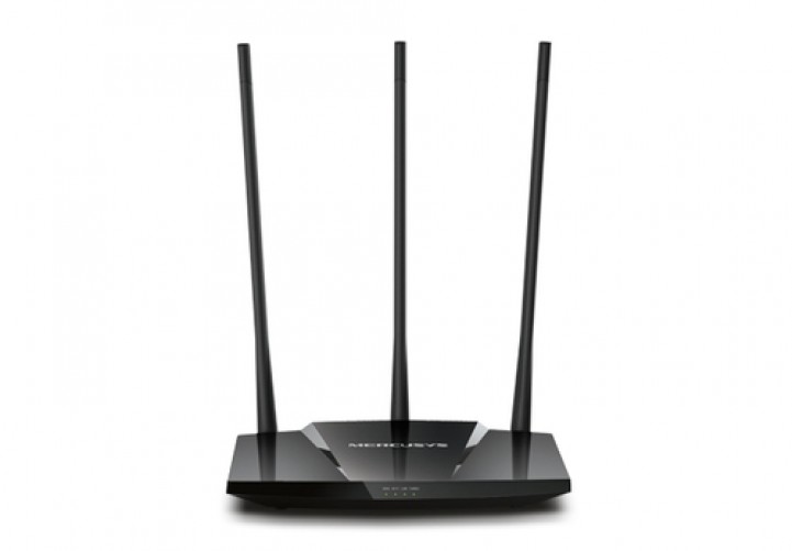Ruteador Inalámbrico Mercusys MW330HP 3 ant., Wi-Fi 4 (802.11n), 3 RJ-45, 300 Mbit/s, Negro