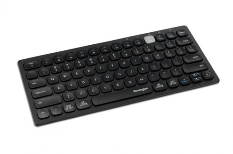 Teclado Kensington K75502ES Español, Inalámbrico, RF inalámbrico + bluetooth, Negro