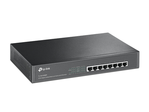 Miniatura 4 de Switch TP-Link TL-SG1008MP No administrado, RJ-45 8, Gigabit Ethernet (10/100/1000), (PoE +) 8, Negro