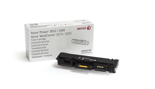 Tóner Xerox 106R02778 Original, Negro