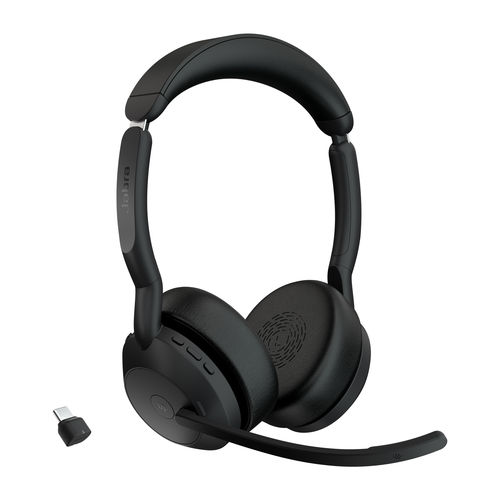 Audífonos Jabra Evolve2 55 Diadema, Inalámbrico, USB, Bluetooth