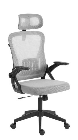 Silla de Oficina Flux Lite EC313HR / Malla + PP + Malla / Piston Clase 2 / Soporta hasta 100 kg / Mecanismo Meca?nico / Inclinacia?n de 120a?
