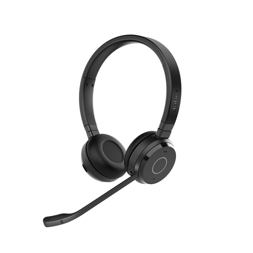 Audífonos Jabra Evolve 65 TE Diadema, Inalámbrico y alámbrico, USB, Bluetooth, Negro