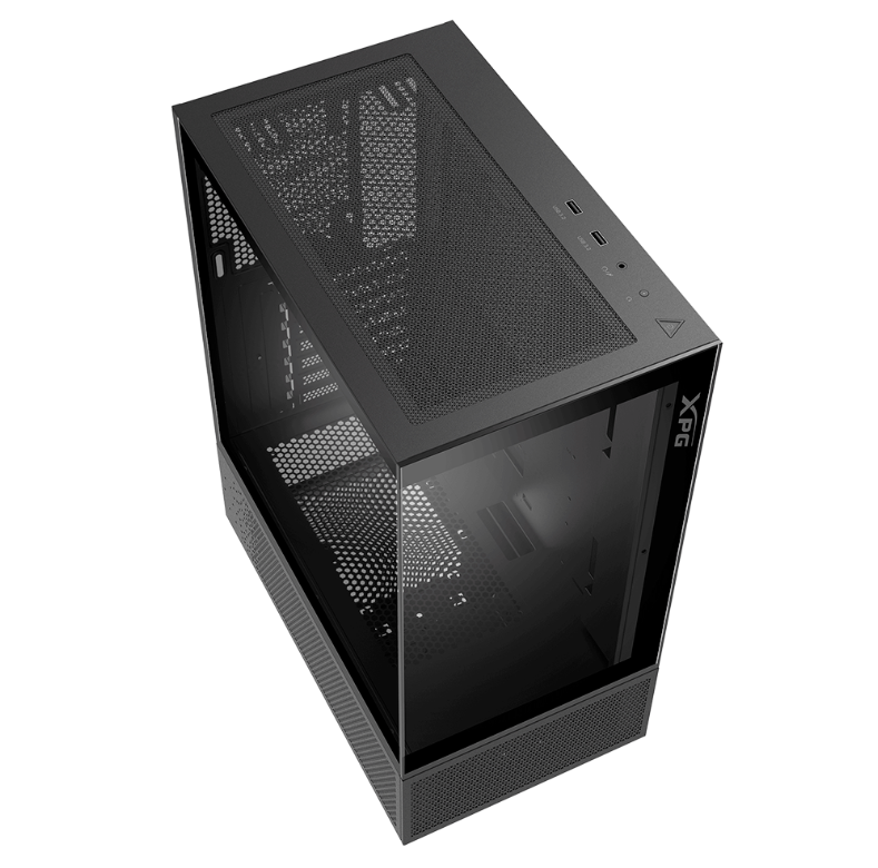 Miniatura 4 de Gabinete GAMER XPG INVADER X MINI. Media torre. Paneles de VIDRIO TEMPLADO de 4mm. Ventiladores incluidos; 5 x 120mm ARGB. NEGRO. INVADERXMINIMT-BKCWW