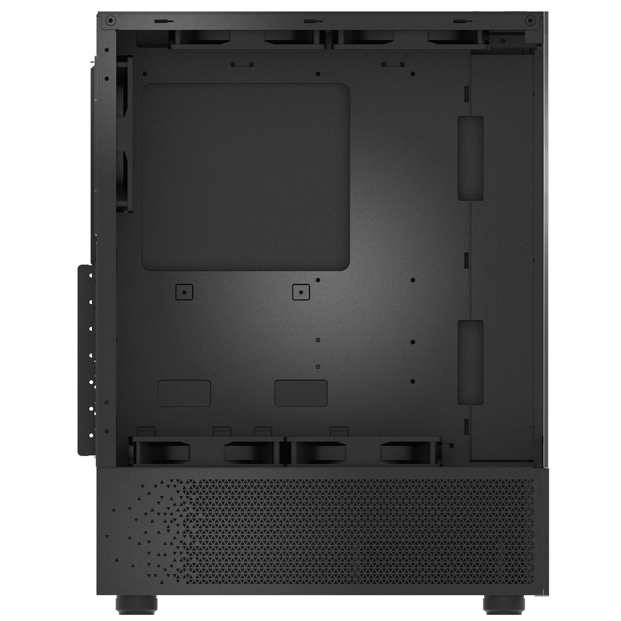 Miniatura 3 de Gabinete GAMER XPG INVADER X MINI. Media torre. Paneles de VIDRIO TEMPLADO de 4mm. Ventiladores incluidos; 5 x 120mm ARGB. NEGRO. INVADERXMINIMT-BKCWW