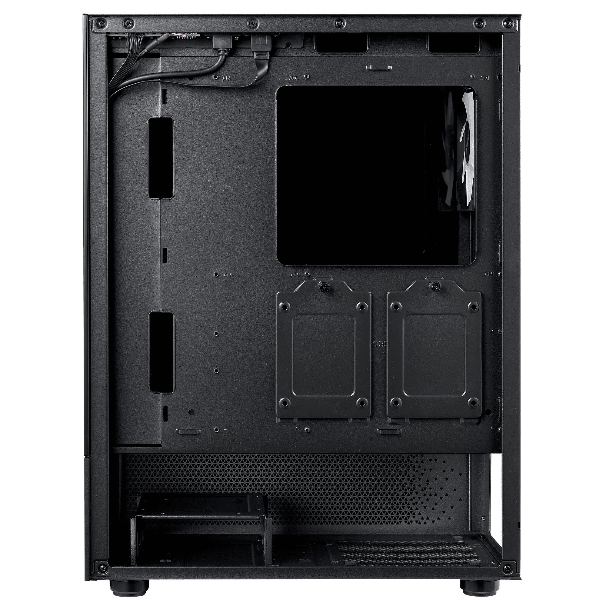 Miniatura 2 de Gabinete GAMER XPG INVADER X MINI. Media torre. Paneles de VIDRIO TEMPLADO de 4mm. Ventiladores incluidos; 5 x 120mm ARGB. NEGRO. INVADERXMINIMT-BKCWW