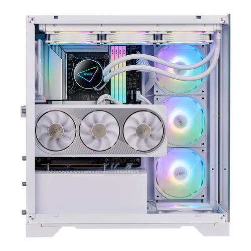 Miniatura 5 de Gabinete XPG INVADER X Midi Tower, PSU No, Blanco