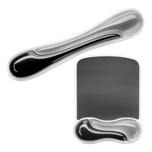 Miniatura 4 de Mousepad Kensington Apoya muñecas, 193.7 mm, 244.5 mm, Negro, Gris