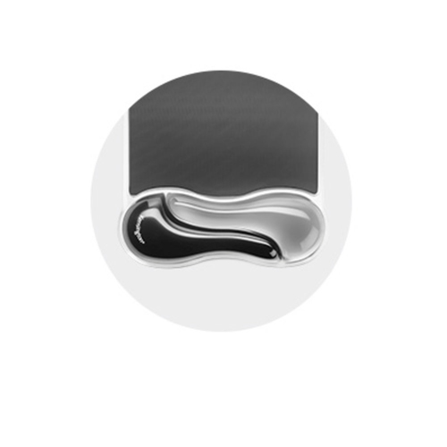 Miniatura 3 de Mousepad Kensington Apoya muñecas, 193.7 mm, 244.5 mm, Negro, Gris