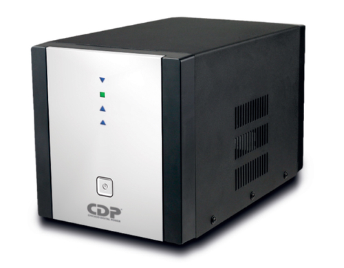 Regulador CDP R-AVR3008 3 kVA / 1500 W, Entrada 120 V, 8 salidas AC, Negro, Gris