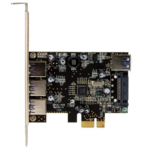 Miniatura 5 de Tarjeta StarTech.com PEXUSB3S42 PCIe, USB 3.2 Gen 1 (3.1 Gen 1), Negro, Acero inoxidable