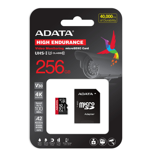 Miniatura 2 de Memoria ADATA AUSDX256GUI3V30SHA2-RA1 256 GB, Velocidad 100 MB/s, Clase 10