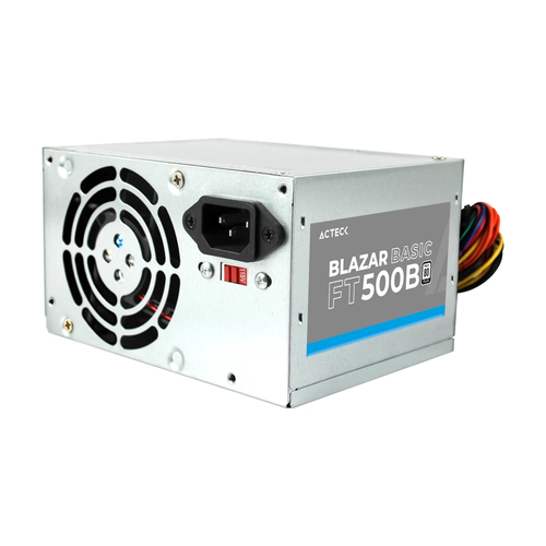 Pack 12 Fuente de Poder ACTECK Blazar Basic ACTECK FT500B ESSENTIAL SERIES 500W