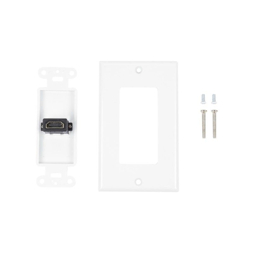 Placa de pared LinkedPRO LPFP90 1 HDMI, Diseño Convencional, Color Blanco